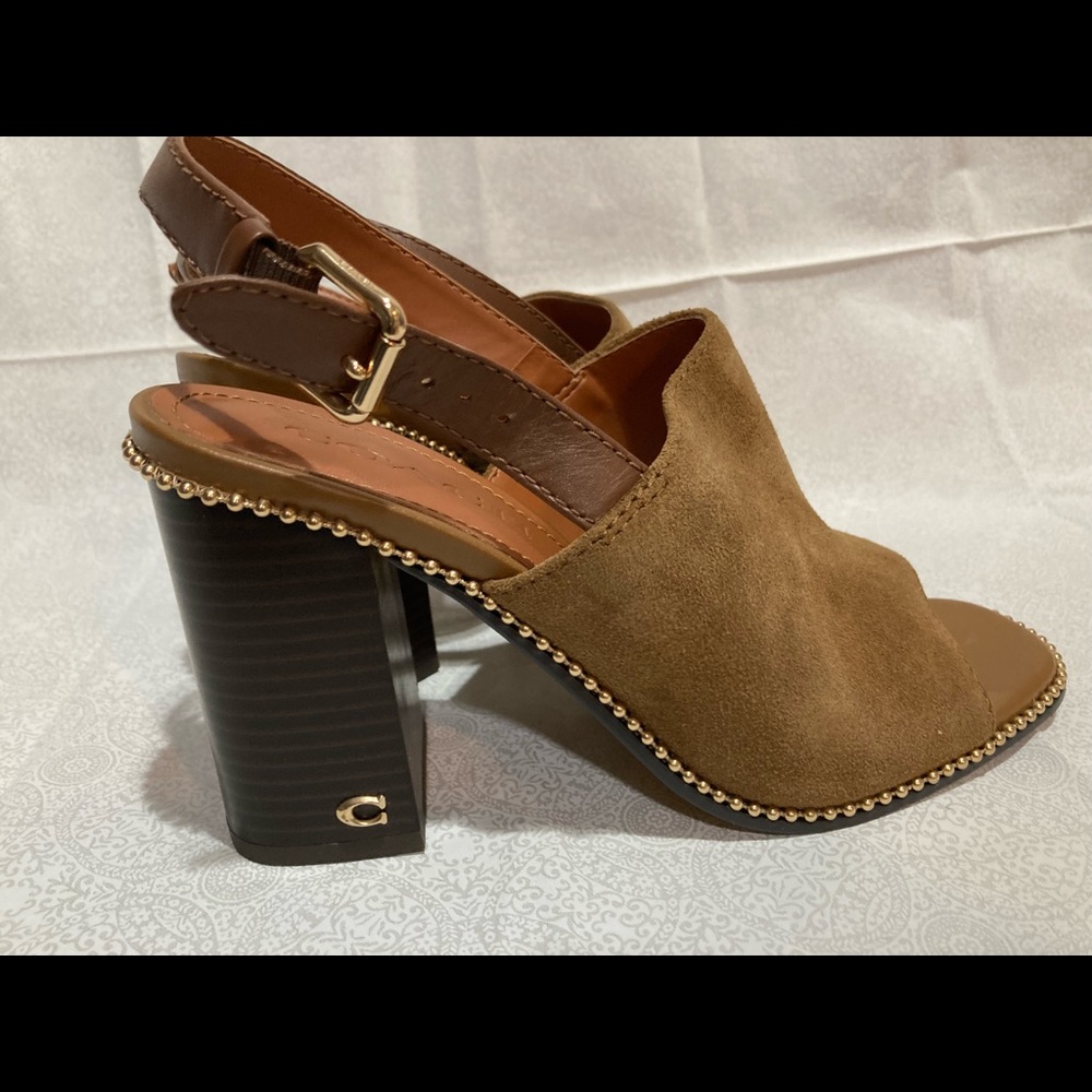 Coach suede shoes